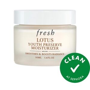 NIB Fresh Lotus Youth Preserve Line & Texture Smoothing Moisturizer